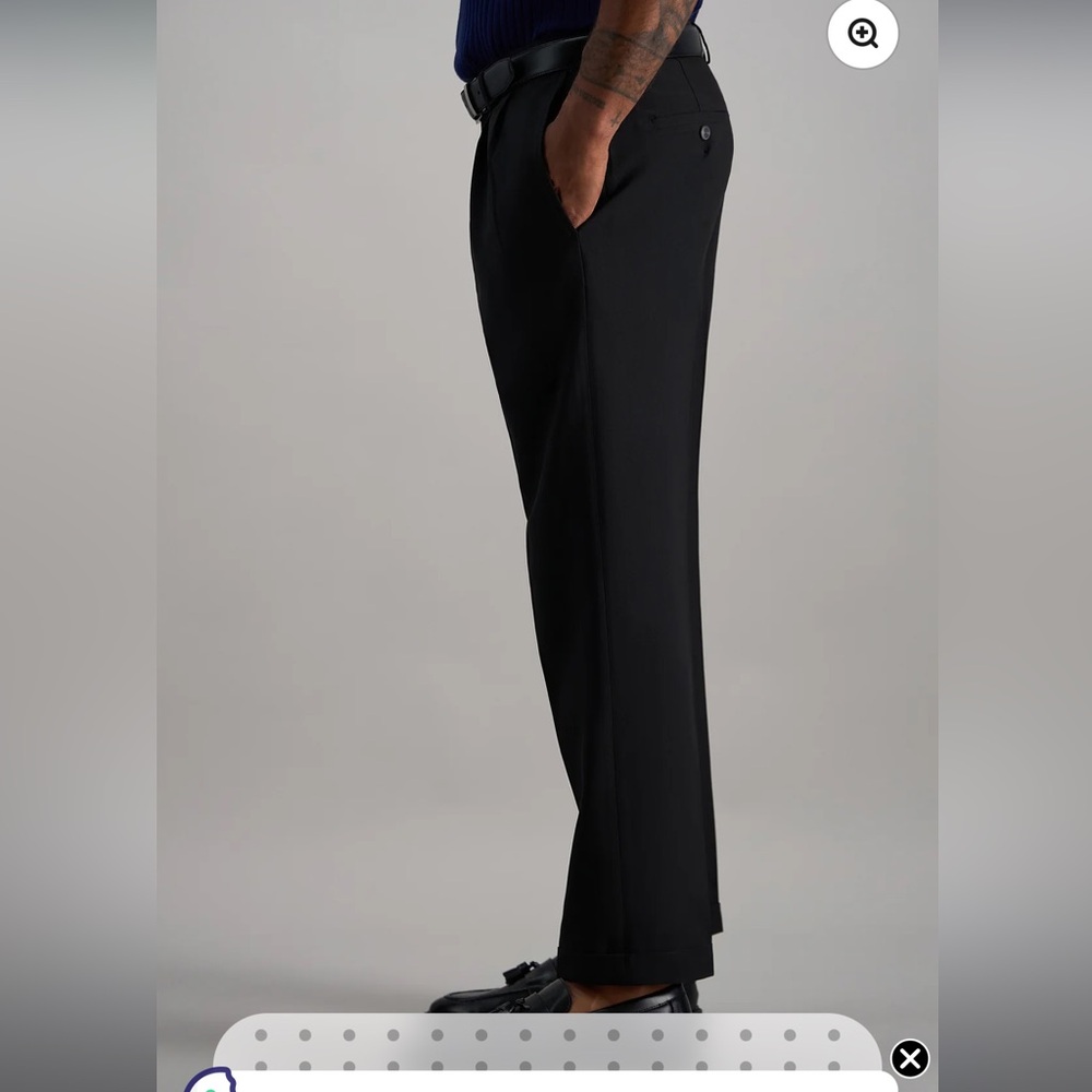 #24 MEN’s 38x32 HAGGAR SLACKS new with tag - Picture 2 of 8